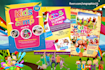 design awesome kids summer camp, kids party flyers