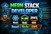 create a scalable mern stack web app with react node js  express  mongodb  AWS