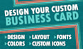 design your custom business card