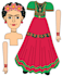 make a paper doll illustration for you