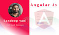 design and develop frontend apps in angular next reactjs