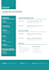 modern cv, resume design