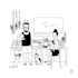 create a cute couple illustration for you