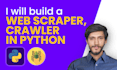 build a web crawler, scraper, spider in python