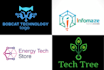 do circuit high tech  security and technology logo