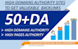 create 70 dofollow backlinks blog comments with high da 50 plus