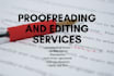 provide professional  proofreading and copy editing