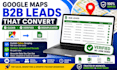 scrape google maps for b2b lead generation with verified emails