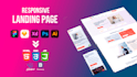 convert any landing page design into fully functional code