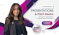 design professional powerpoint presentation or investor pitch deck