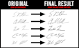 digitize up to five signatures for you