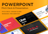 design powerpoint presentation, design pitch deck redesign slide, redesign ppt