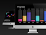 create google chart, am charts,  dynamic graphic charts