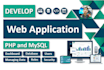 create web application in PHP and mysql