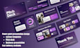 design a business powerpoint , and pitch deck presentation