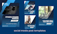 design canva  social media templates, flyer, brochure