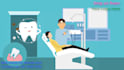 create 2d dentist animated or dental promo video