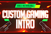 do custom youtube intro and outro for your gaming channel