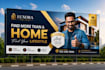 create, edit brand retractable, brand signboard, vinyl banner, brand billboard,