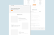 create a simple and clean wireframe website