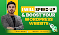 speed up and boost your wordpress website