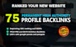 get profile backlinks for your any niche related website
