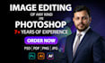 do professional image editing in photoshop quickly