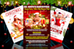 design professional christmas flyer, poster, event flyer 12hours