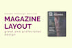 design a great and professional magazine layout