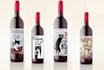design unique style wine, vodka, gin label bottle