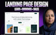design landing page that turns traffic into leads and sales