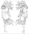 draw amazing character illustration with anime style for you