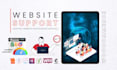 give regular wordpress support and maintenance with SEO