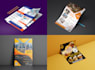 design a business flyer, brochure and leaflet design
