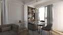 create an interior design and realistic 3d rendering