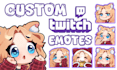 draw custom twitch emotes