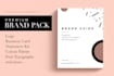 do minimal brand identity and brand guidelines kit
