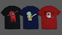 do awesome cartoon and clean t shirt design