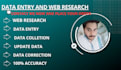 do prospect list building and internet research