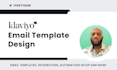 design responsive klaviyo email template and campaign