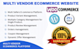 develop multi vendor ecommerce website with wordpress