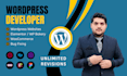 do a wordpress website design and development