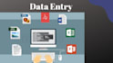 do data entry, copy paste, and and web scraping