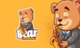 design cartoon animal mascot logo