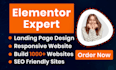 build website, website development, wordpress site elementor