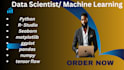 do deep learning machine learning projects and data analysis