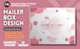 do creative mailer box design, amazon box design, box packaging with 3d mockup