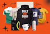 design custom tshirt graphics and branded merchandise