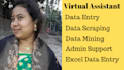 be your professional virtual assistant for data entry, typing, and web research