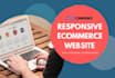 create responsive wordpress ecommerce website or store